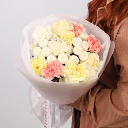 sbornyj avtorskij buket s hrizantemoj 3